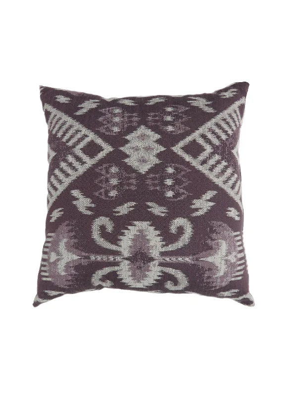 Cooling Pillows for Hot SleepersBenzara Contemporary Style Set of 2 Throw Pillows, Purple, White