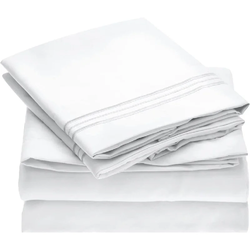 Sheet Sets with Multiple Pillowcase OptionsHotel Luxury 1800 Bedding Sheets Set