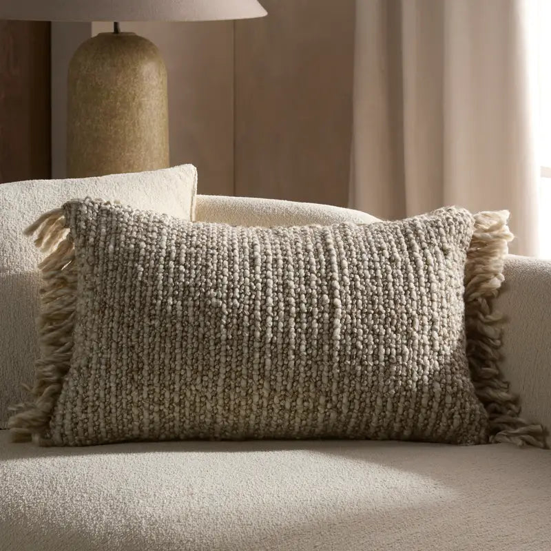 Bolster Pillows for Sofa DecorationAngora Mellah Lumbar Pillow