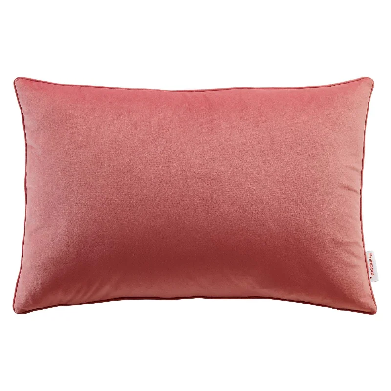 Feather Pillows for a Luxurious SleepModway EEI-4705 Enhance 24" Lumbar Performance Velvet Throw Pillow