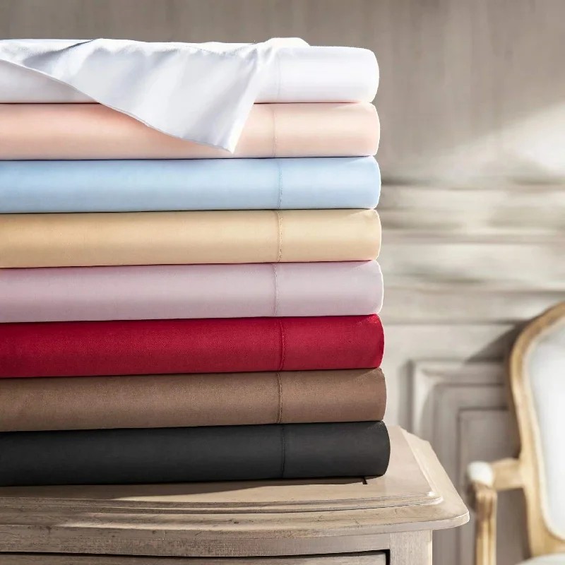 Moisture - Wicking Cotton Sheets for a Dry and Comfortable Sleep1000 Thread Count 100% Egyptian Cotton Solid Sheet Set