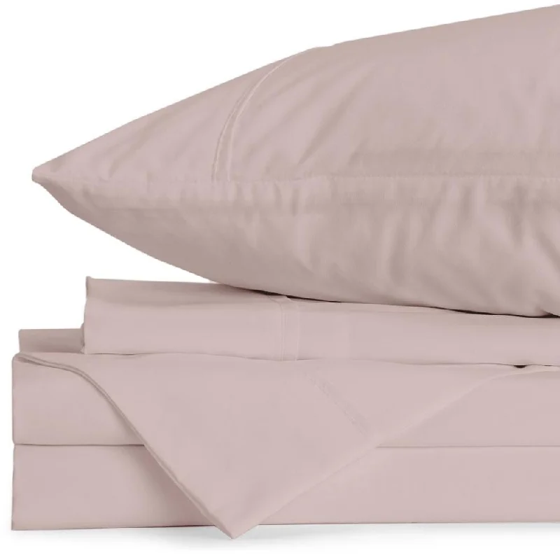 Thermal - Regulating Bamboo Sheets for All - Season ComfortKing Blush Eternal Sheet Set by Jennifer Adams