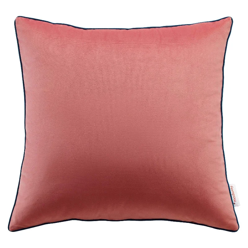 Soft and Fluffy Pillows for Bedroom ComfortModway EEI-4700 Accentuate 20" Performance Velvet Throw Pillow