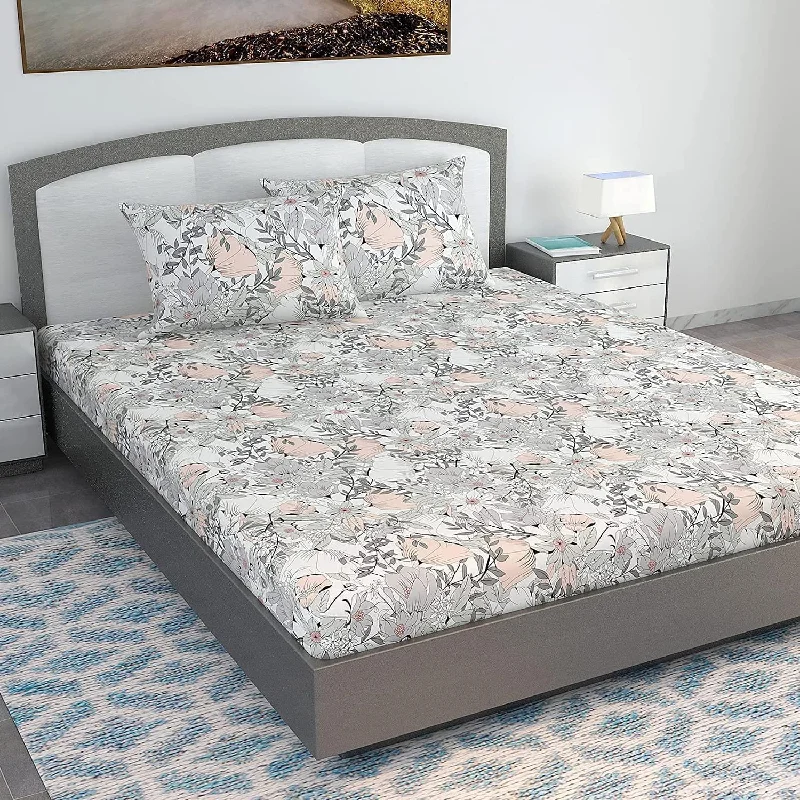 Organic Flannel Sheets for a Natural and Warm SleepBloom Floral Print Bedsheet For King Size Bed