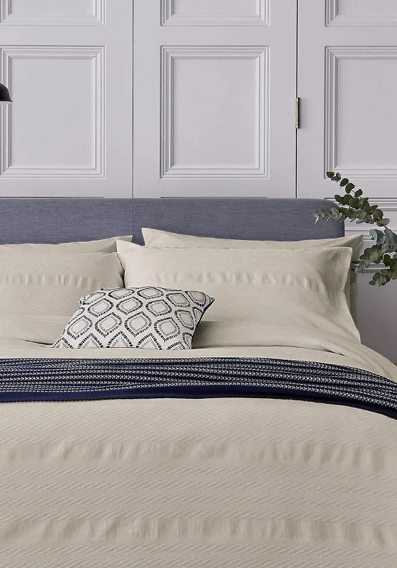 Jersey - Knit Sheets for a Comfortable and Casual BedBedeck of Belfast Kenza Pillowcase Pair, Grey