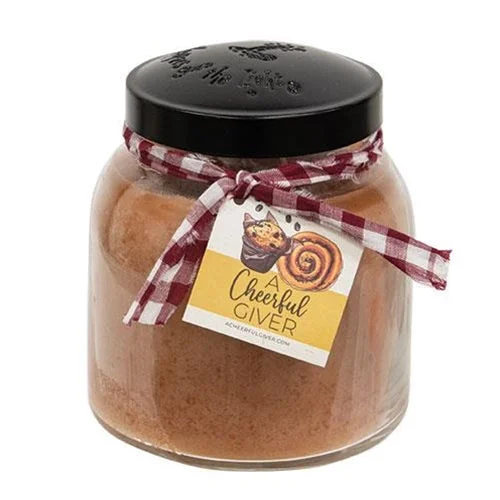 Sugar & Vanilla Bean Papa Jar Candle 34oz