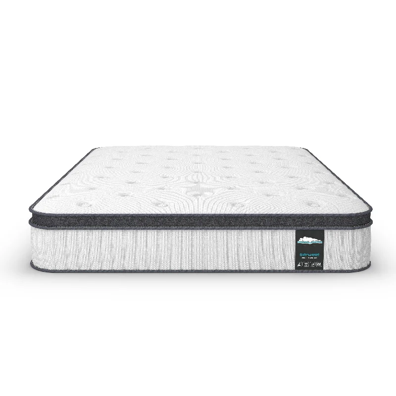 Innerspring mattresses with coil counts for support14 Inch Queen and King Memory Foam and Pocket Springs Hybrid Mattress, Mattress in a Box