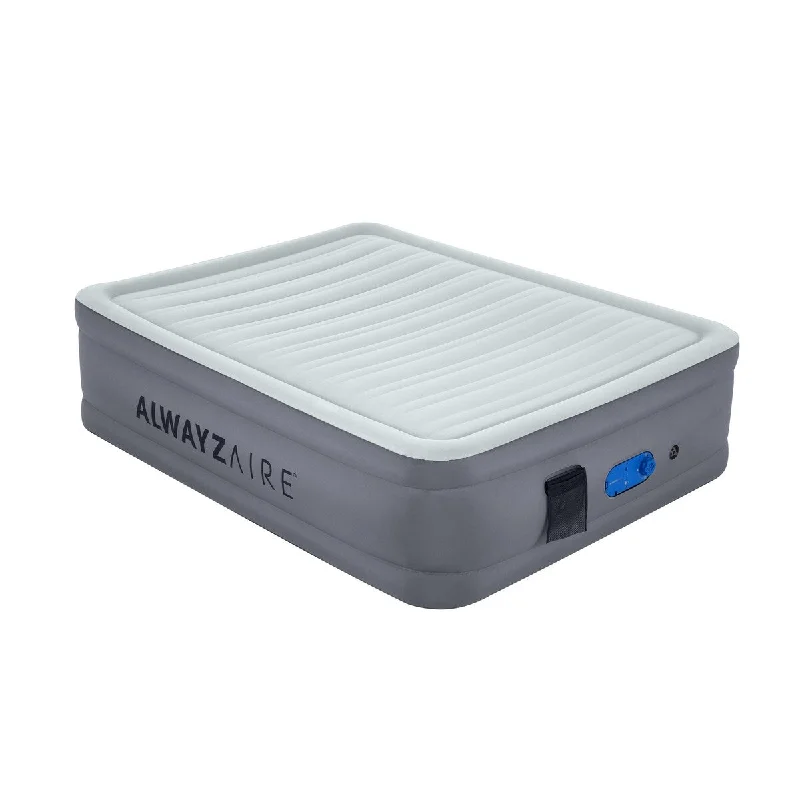 Hybrid mattresses combining foam and innerspring technologyAlwayzaire 20" Queen Air Mattress with Built-in Pump