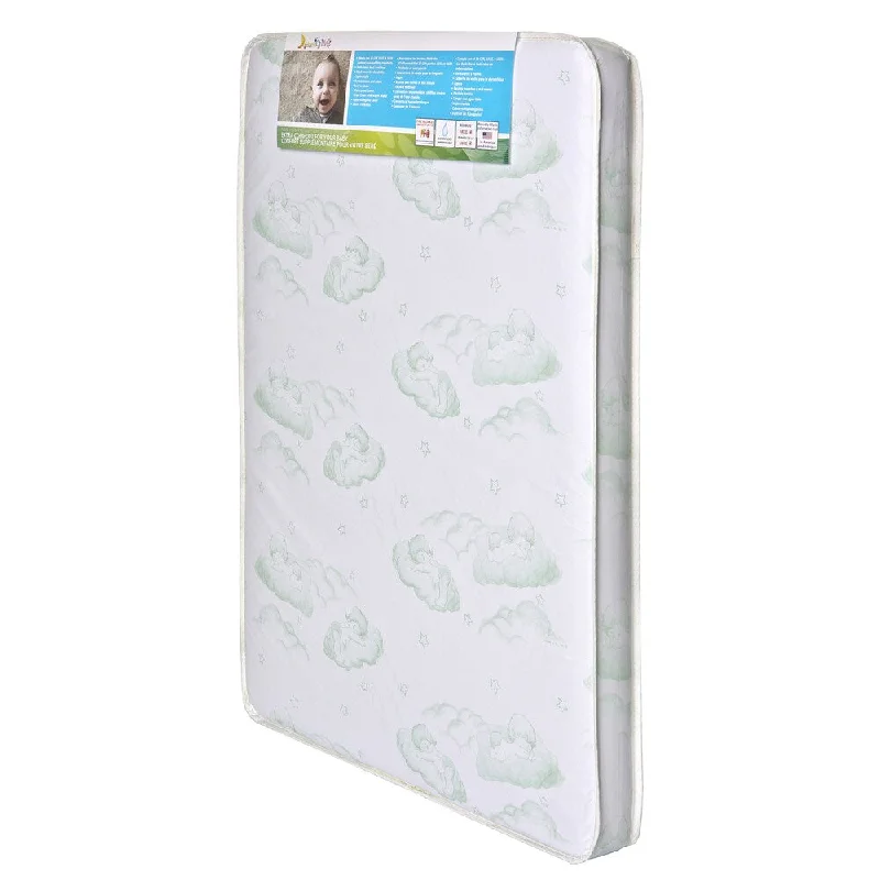 King - size mattresses for spacious master bedroomsBaby Trend Nursery Center Foam and Vinyl 3-inch x 37.5-inch x 25.5-inch Square Corner Antimicrobial Hypoallergenic Mattress