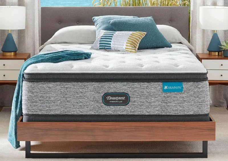 Hybrid mattresses combining foam and innerspring technologyBeautyrest 15.75" Harmony Lux Carbon Series Medium Pillow Top Mattress