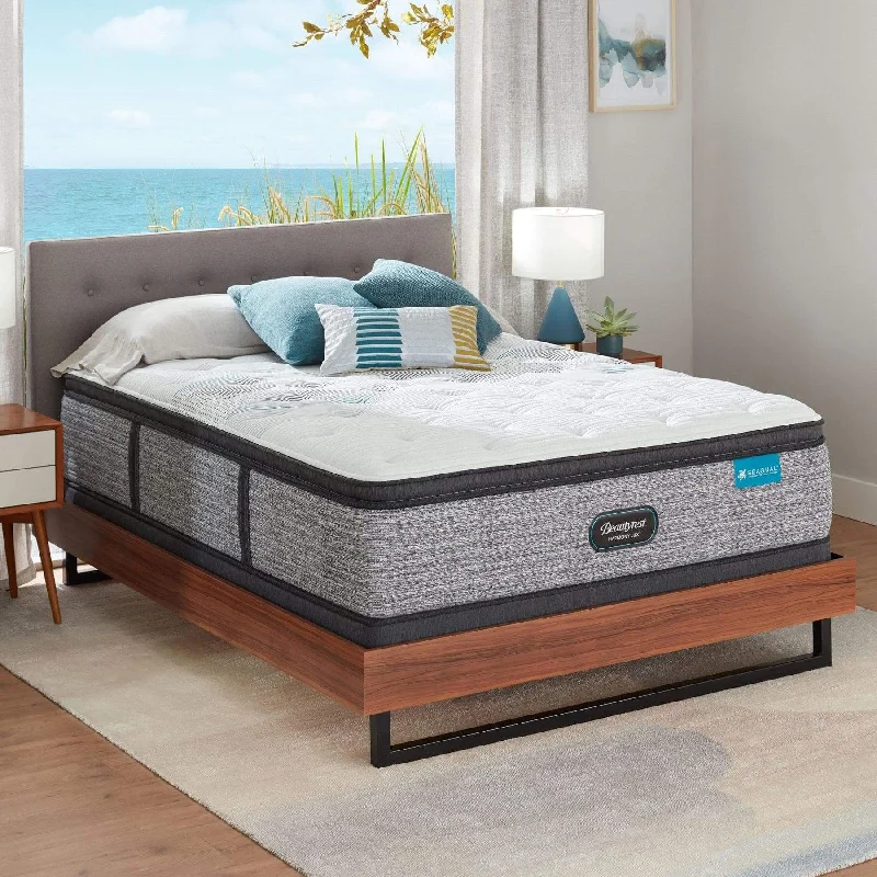 Memory foam mattresses for pressure relief and contouringBeautyrest 15.75" Harmony Lux Carbon Plush Pillow Top Mattress