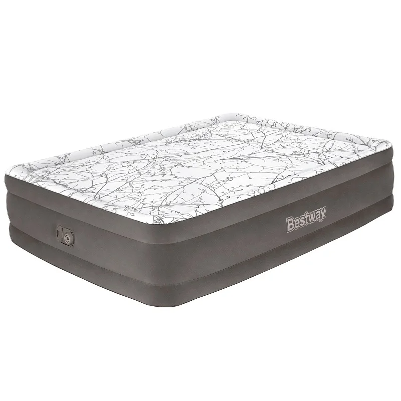 Latex mattresses with natural bounce and breathabilityBestway Tritech Cushify Top Air Mattress Queen 18" with Built-in AC Pump and Antimicrobial Coating