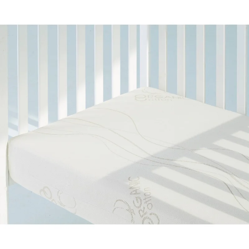 Bamboo - charcoal infused mattresses for odor absorptionBundle of Dreams 6" Dual Firm Crib Mattress