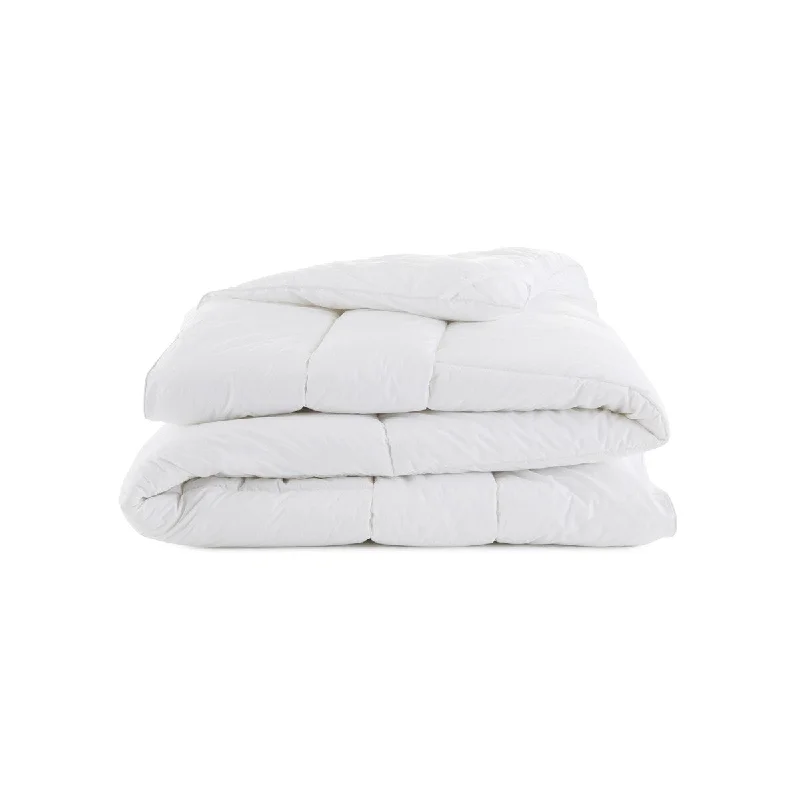 Down - filled comforters for supreme warmth and lightnessClean Design Home x Martex Anti-Allergen White Comforter