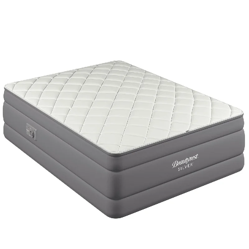 Wool - filled mattresses for natural insulation and moisture - wickingCushion Aire 20" Queen Air Mattress with Built-in Pump