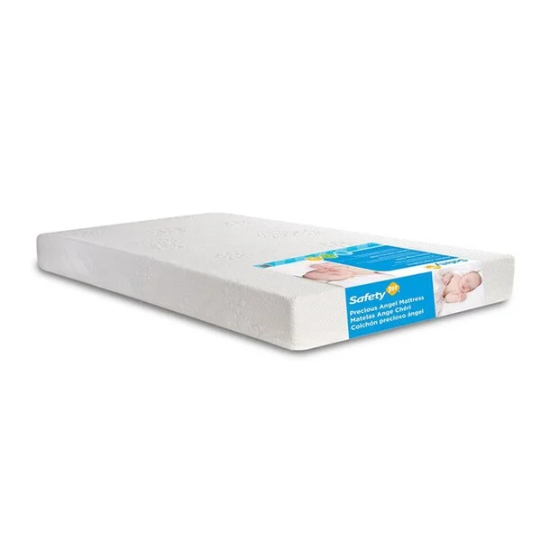 Gel - infused memory foam mattresses for cooler sleepDHP Safety 1st Precious Angel Baby Mattress - White