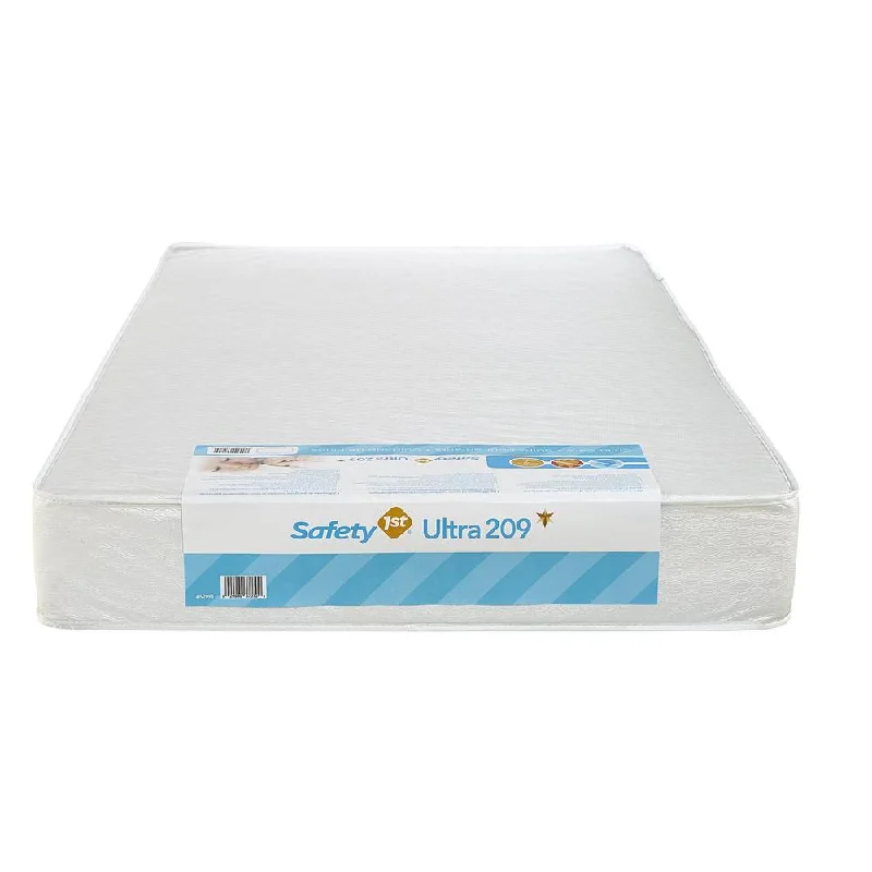 Queen - size mattresses for couples and standard bedroomsDHP Safety 1st Ultra 209 Baby Mattress - White