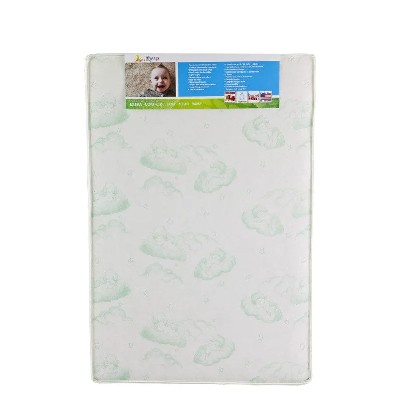 Wool - filled mattresses for natural insulation and moisture - wickingDream On Me 3-inch Foam Playard Mattress