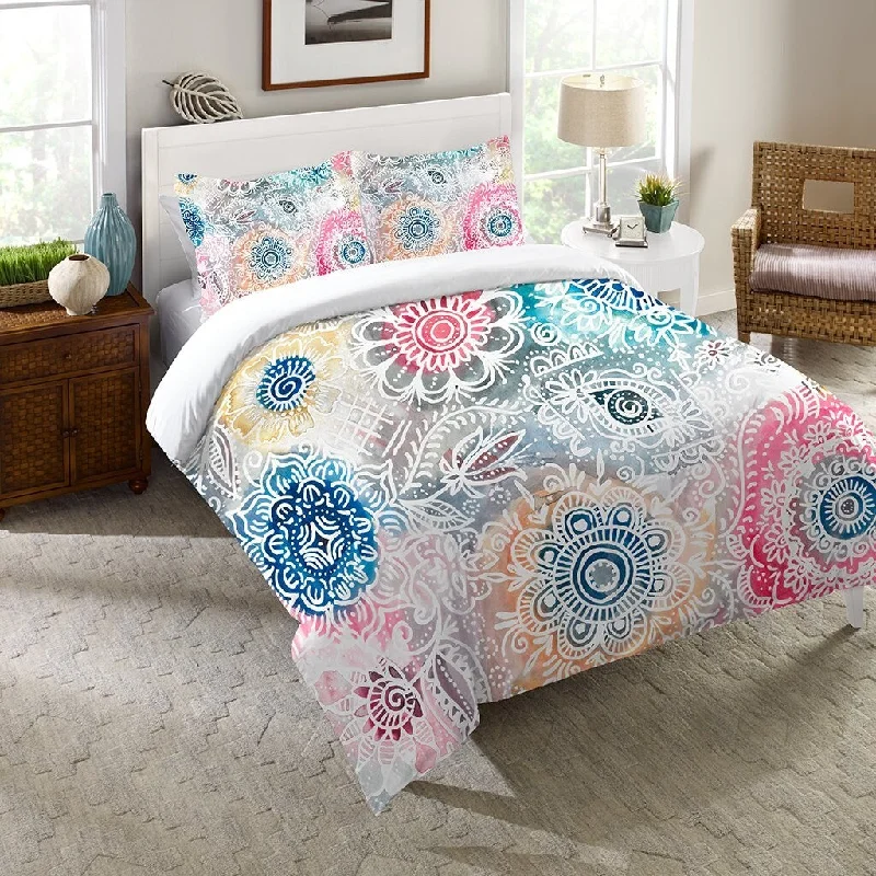 Down - filled comforters for supreme warmth and lightnessFloral Sketch King Comforter