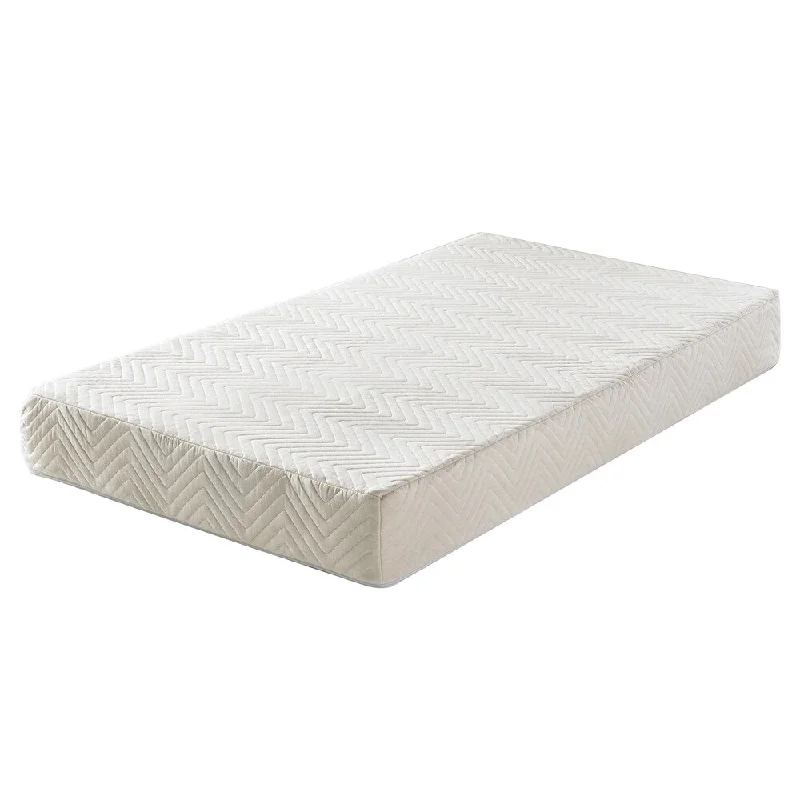 Natural latex and organic cotton blend mattressesGreenbuds Primrose Organic 2 in 1 Crib Mattress - White