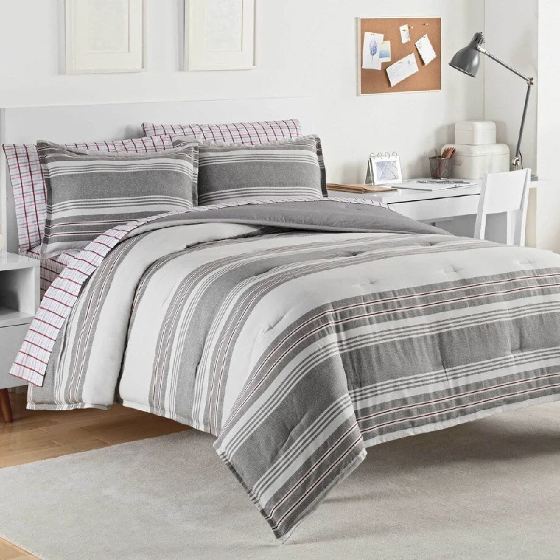 Down - filled comforters for supreme warmth and lightnessIZOD Caldwell Comforter Set