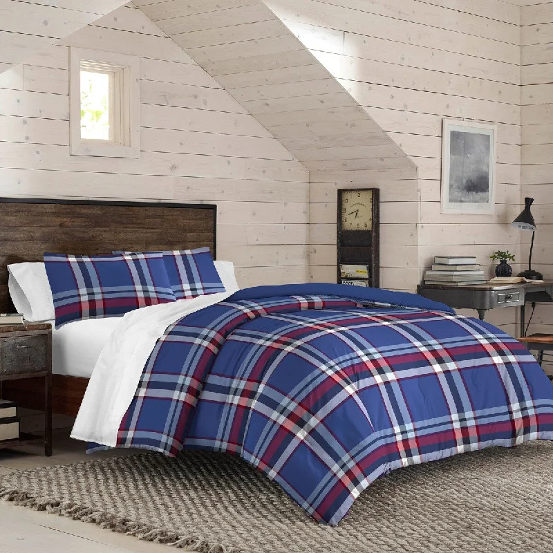 Full - size comforters suitable for full - sized beds in guest rooms or small bedroomsIZOD Ryan Comforter Set