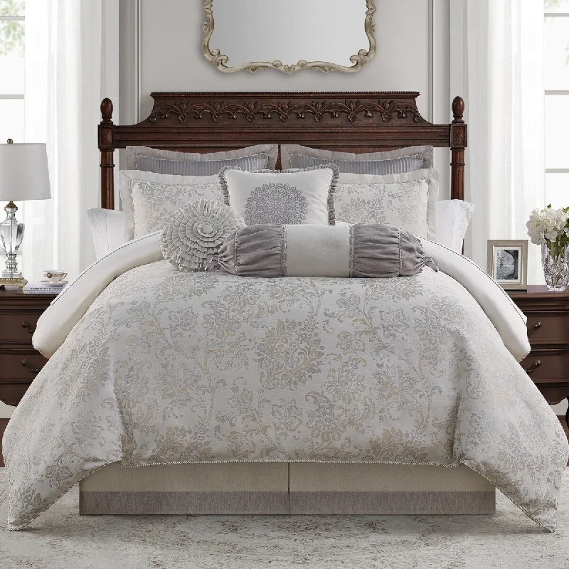 Queen - size comforters for standard queen - sized mattressesLysander 6PC Comforter Set