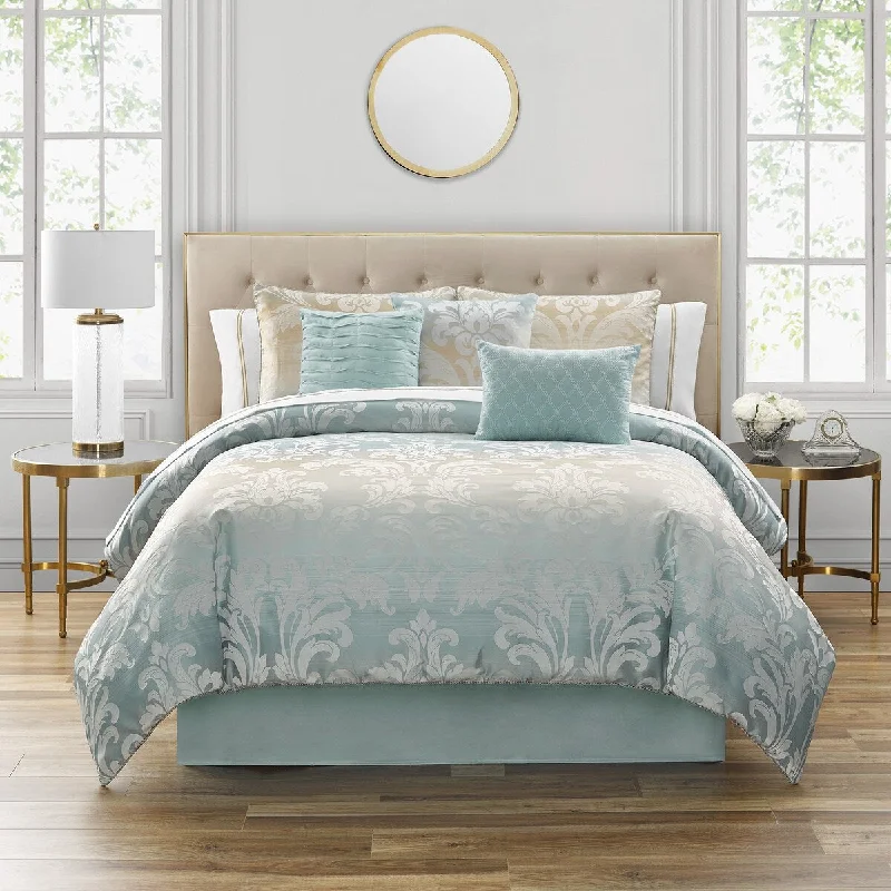 Microfiber - filled comforters that are lightweight and easy to care forMarquis By Waterford Tierra 7PC Comforter Set