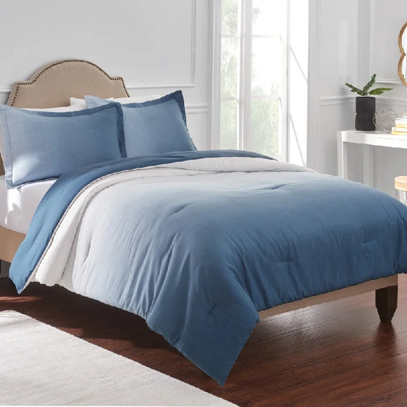 Synthetic - filled comforters like polyester for affordability and hypoallergenic propertiesMartex Reverie Comforter Set