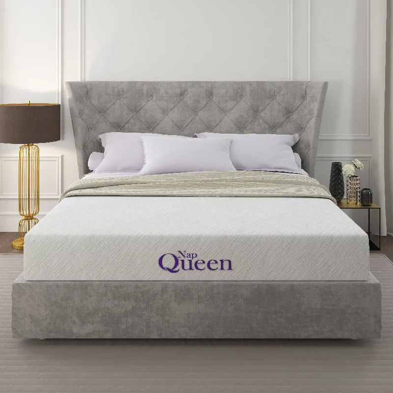 Gel - infused memory foam mattresses for cooler sleepNapQueen Elizabeth 12" Gel Memory Foam Mattress