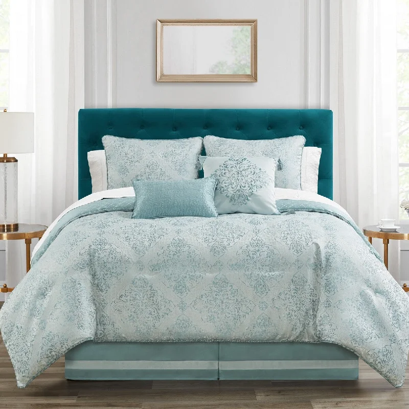 Synthetic - filled comforters like polyester for affordability and hypoallergenic propertiesPaltrow 4PC Comforter Set