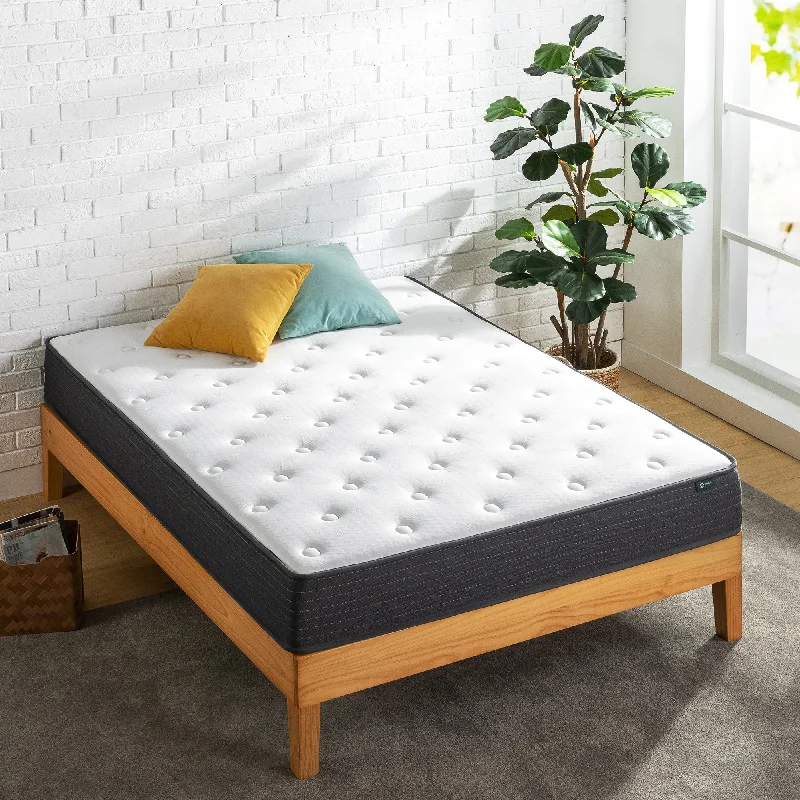 Innerspring mattresses with coil counts for supportPriage by ZINUS 8 Inch Comfort Essential Pocket Spring Hybrid Mattress