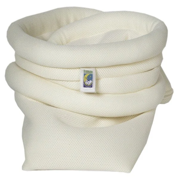 Natural latex and organic cotton blend mattressesSafeSleep Breathable Ivory Sleep Surface - Almond