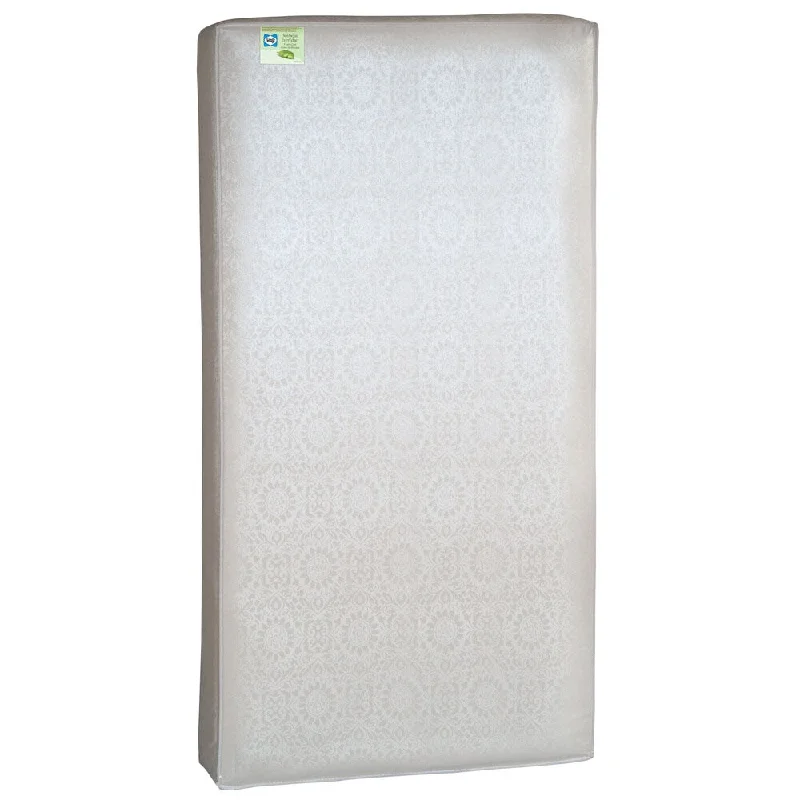 Queen - size mattresses for couples and standard bedroomsSealy Soybean Everedge Foam-core Crib Mattress with Waterproof Cover - almond