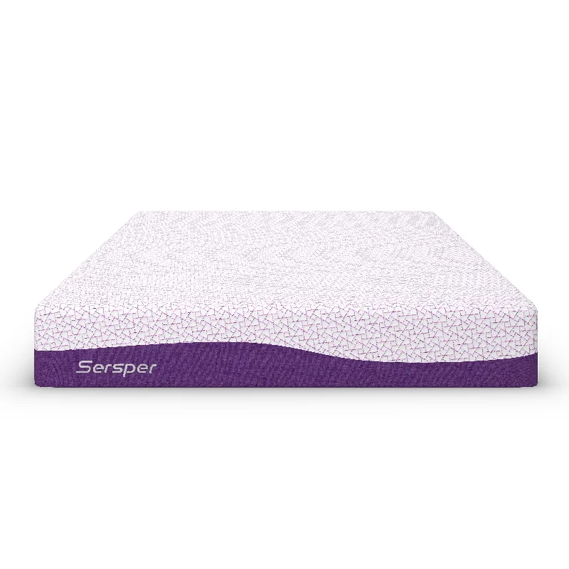 Organic cotton mattresses for a chemical - free sleep surfaceSersper 12 -inch Gel-Infused Memory Foam Mattress,Mideum Firmness,for Adjustable Frame