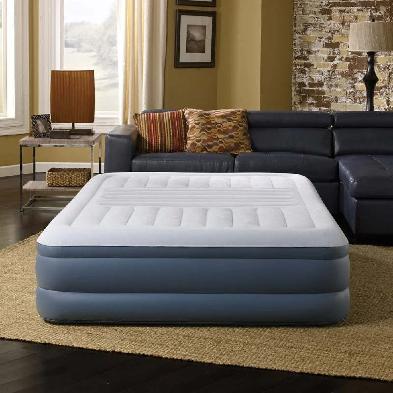 Polyester - foam mattresses for budget - friendly optionsSimmons Beautyrest Trizone Lumbar Support Queen-size 18-inch Pillow Top Air Bed