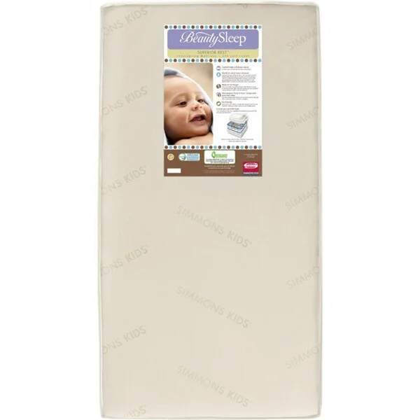 Hybrid mattresses combining foam and innerspring technologySimmons Kids Beautysleep Superior Rest 162 Coil Mattress