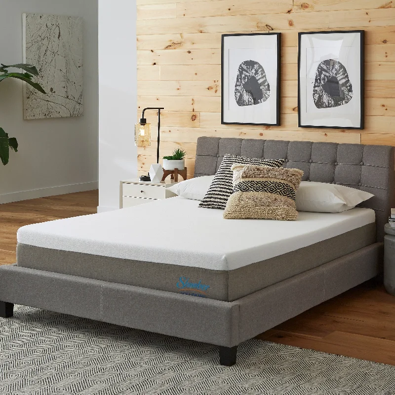 Latex mattresses with natural bounce and breathabilitySlumber Solutions Essentials 12-inch Gel Memory Foam Mattress