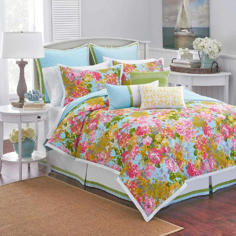 Goose down comforters known for their superior quality and insulationSouthern Tide Chloe 4-piece Comforter Set