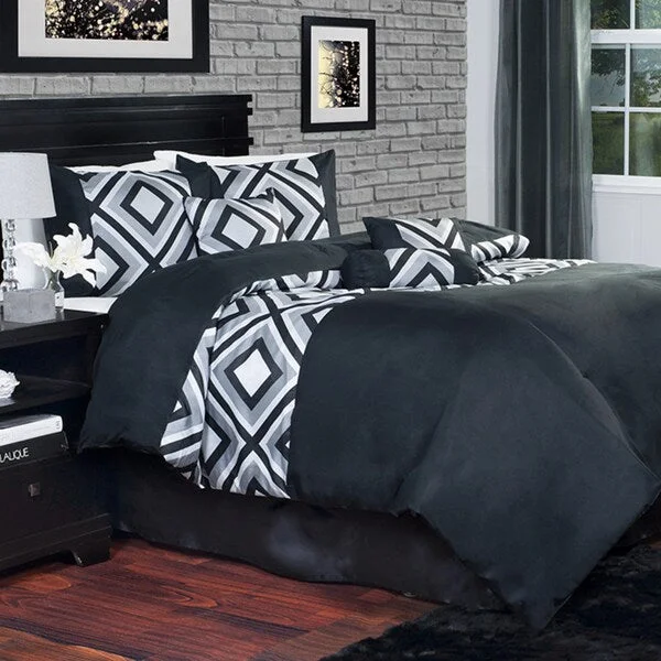 Synthetic - filled comforters like polyester for affordability and hypoallergenic propertiesWindsor Home 7 Piece Valencia Comforter Set